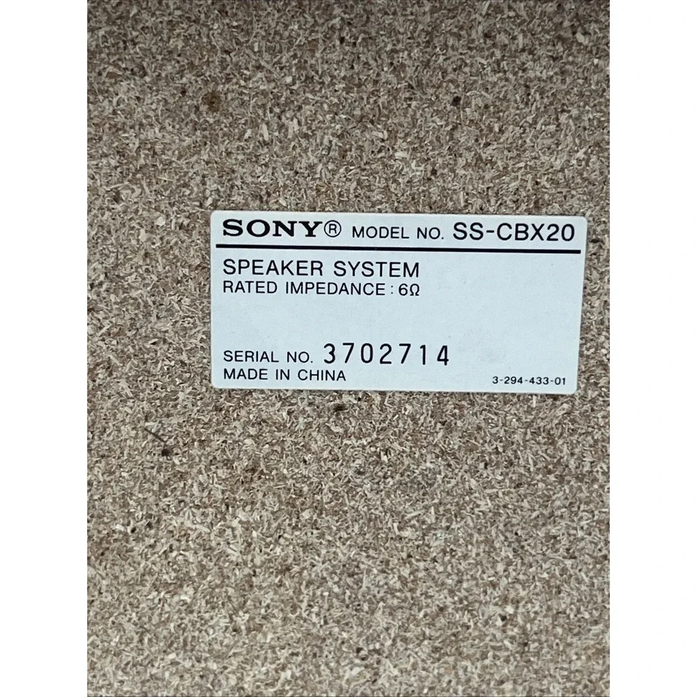 Sony Micro Hi-Fi Shelf System CD Player Radio iPod Dock Remote HCD-BX20i Works